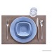 The Oslo Collection by Ensemble - Designer Curated Place Setting for 4 (Dinnerware Glassware Flatware and Placemats) - B0786RZ8L3